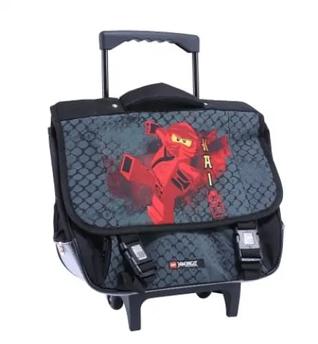 LEGO 5711013074289 Ninjago Dragon Master Kai School Bag Trolley