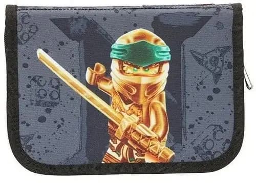 LEGO 5711013084967 Ninjago Golden Lloyd Pencil Case with Pencils