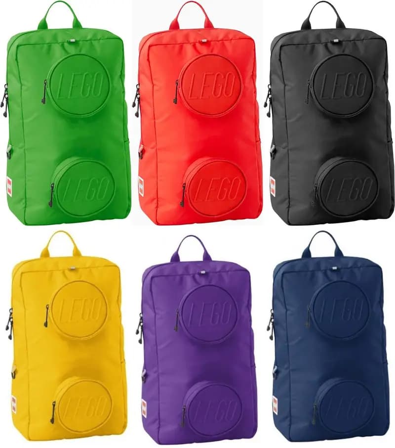 LEGO 5711013090746 Brick 1 x 2 Backpack (All Colors)