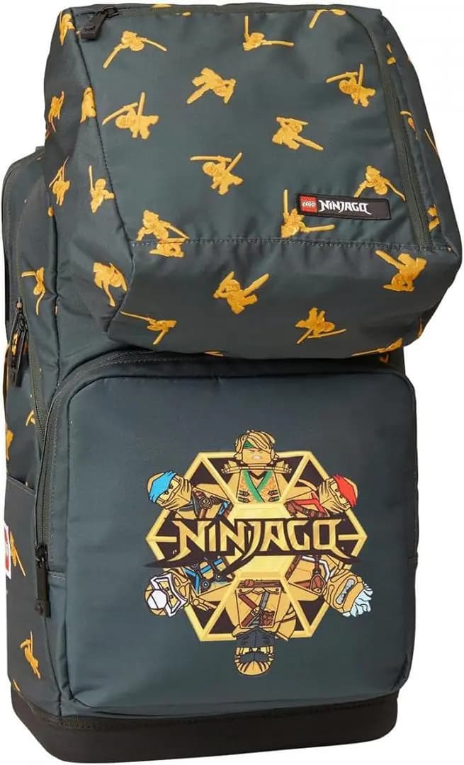 LEGO 5711013105242 Ninjago Golden Team Backpack with Gym Bag
