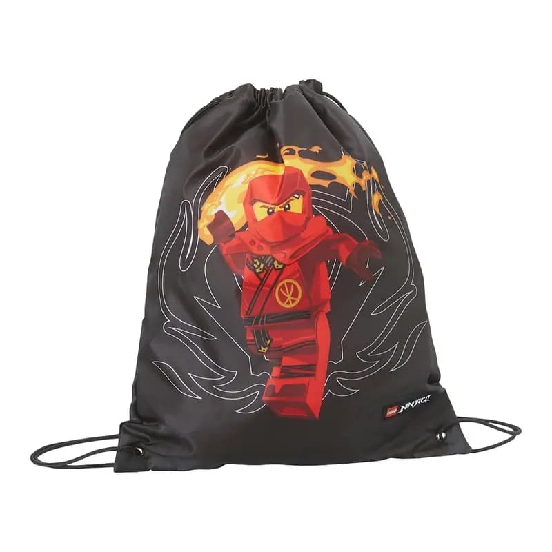 LEGO 5711013133122 Ninjago Red Gym Bag
