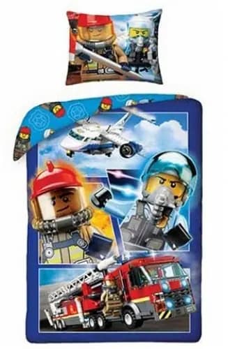 LEGO 5902729045087 City Fire Duvet Set