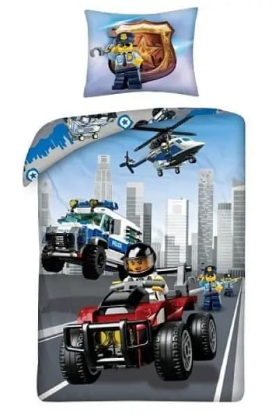 LEGO 5902729045100 City Police Duvet Set