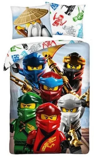 LEGO 5902729046138 Ninjago Duvet Set