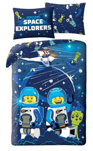 LEGO 5904209618521 City Space Duvet Set