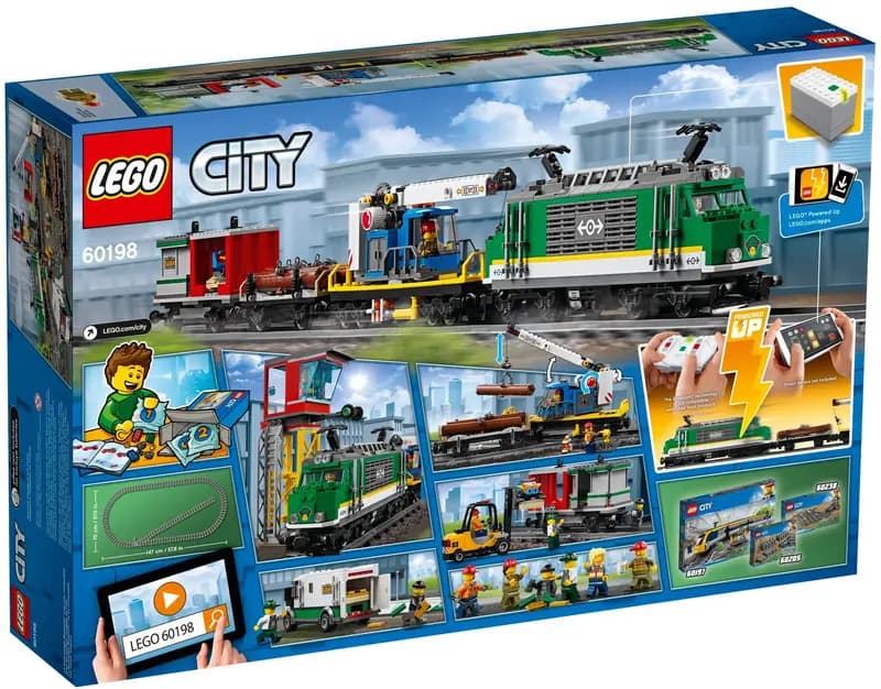 LEGO 60198 Pociąg towarowy