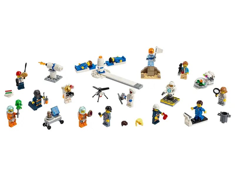 LEGO 60230 Badania kosmiczne — zestaw minifigurek