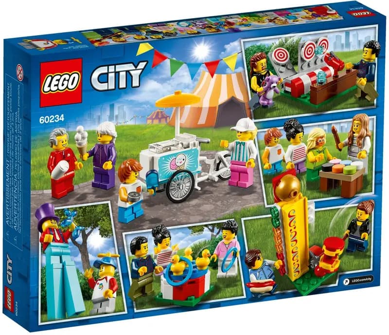 LEGO 60234 Wesołe miasteczko - zestaw minifigurek
