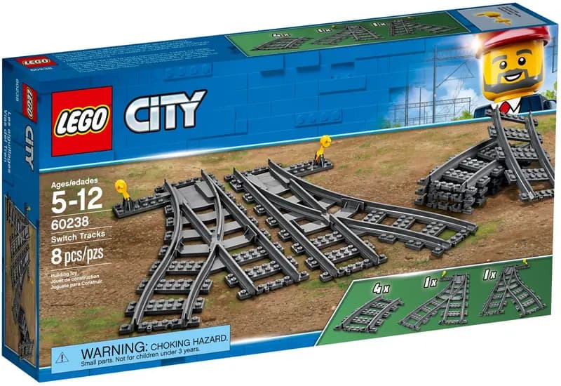 LEGO 60238 Zwrotnice