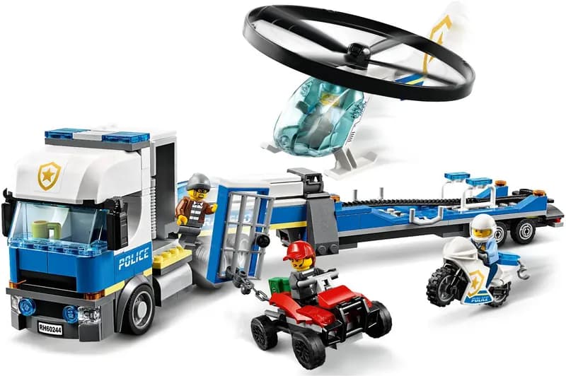 LEGO 60244 Laweta helikoptera policyjnego