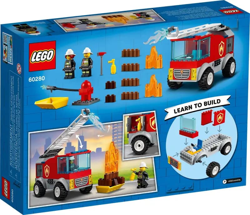 LEGO 60280 Wóz strażacki z drabiną