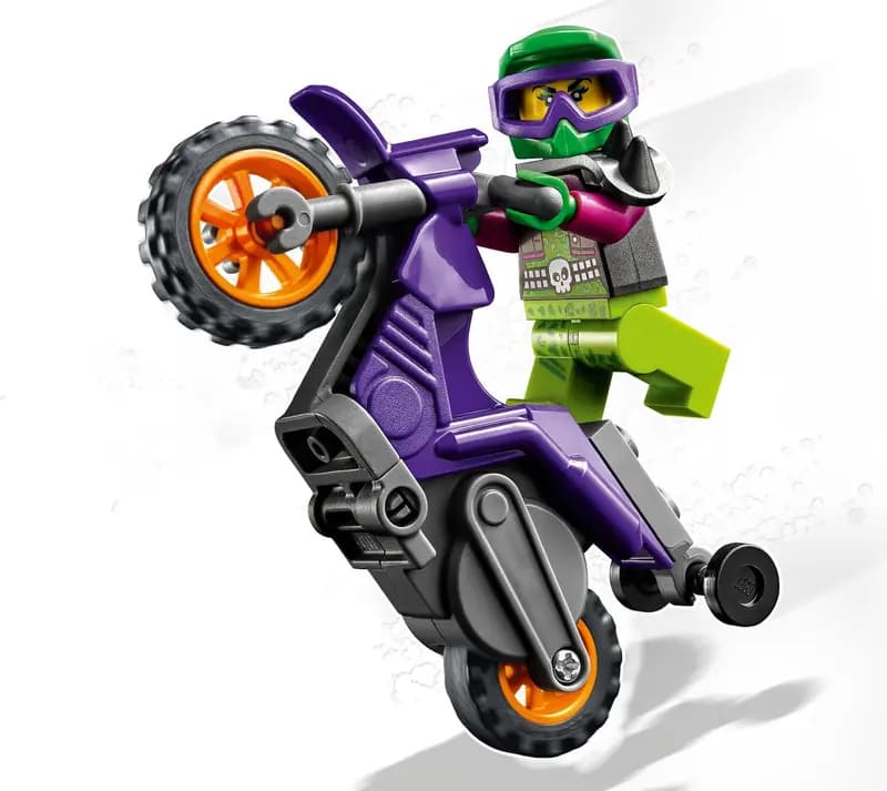 LEGO 60296 Wheelie na motocyklu kaskaderskim