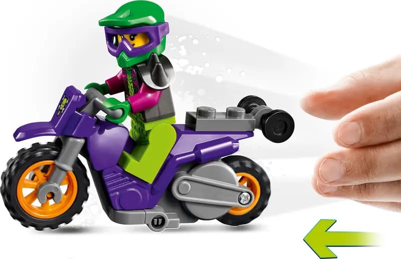 LEGO 60296 Wheelie na motocyklu kaskaderskim