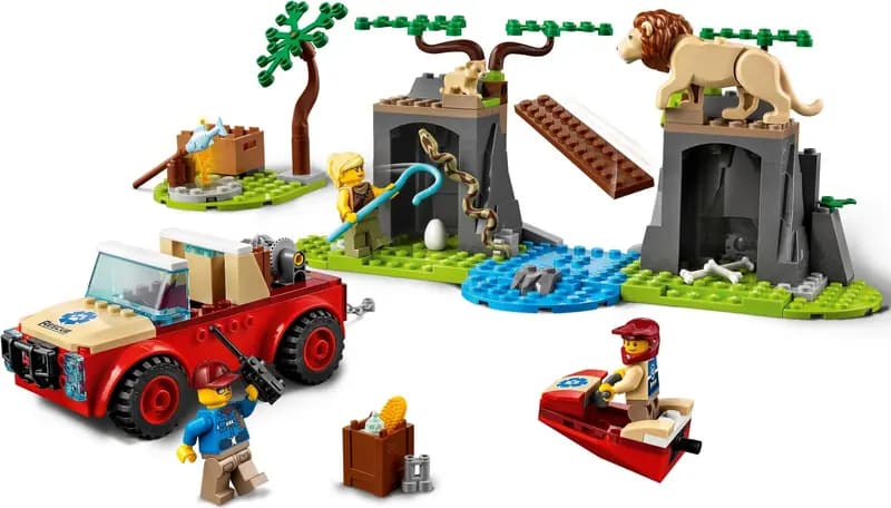 LEGO 60301 Terenówka ratowników dzikich zwierząt