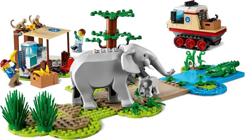 LEGO 60302 Na ratunek dzikim zwierzętom