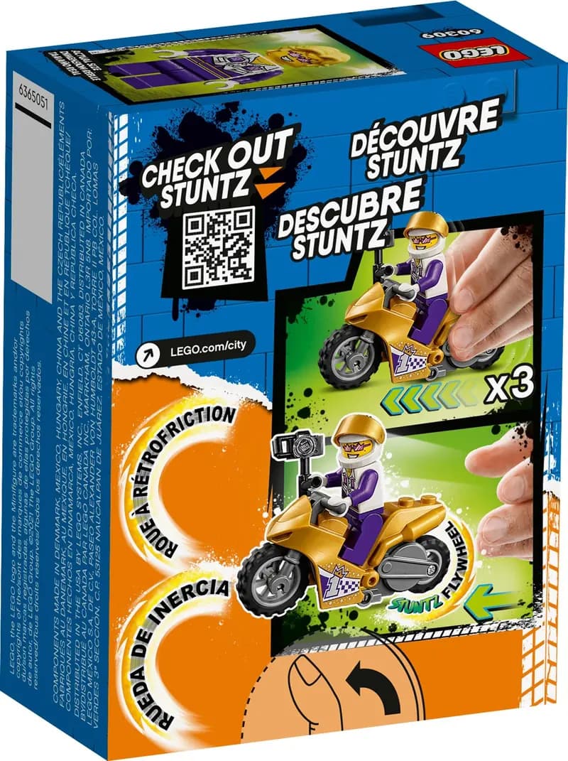 LEGO 60309 Selfie na motocyklu kaskaderskim