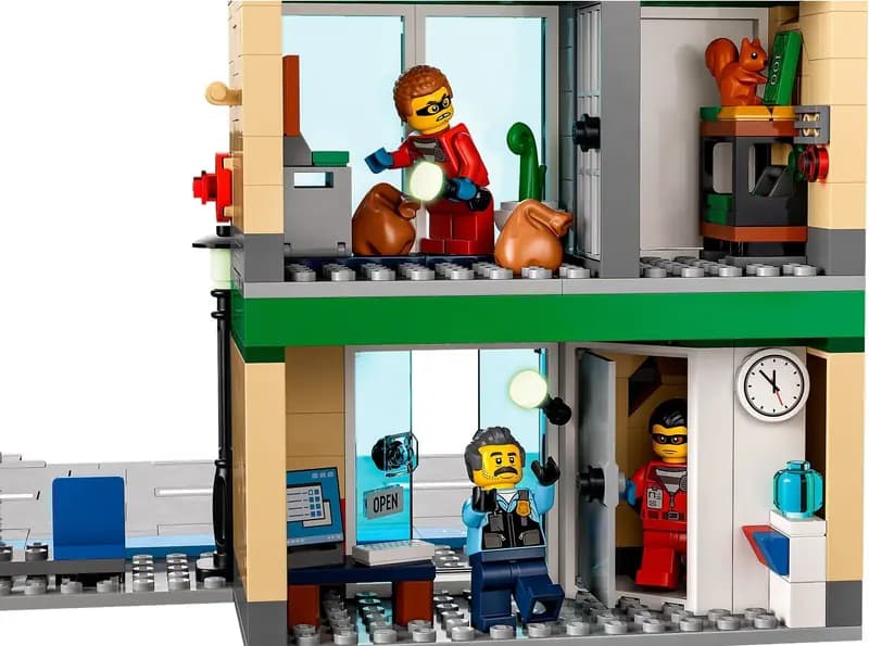 LEGO 60317 Napad na bank