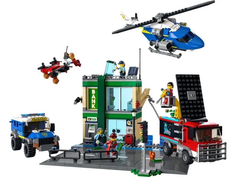 LEGO 60317 Napad na bank
