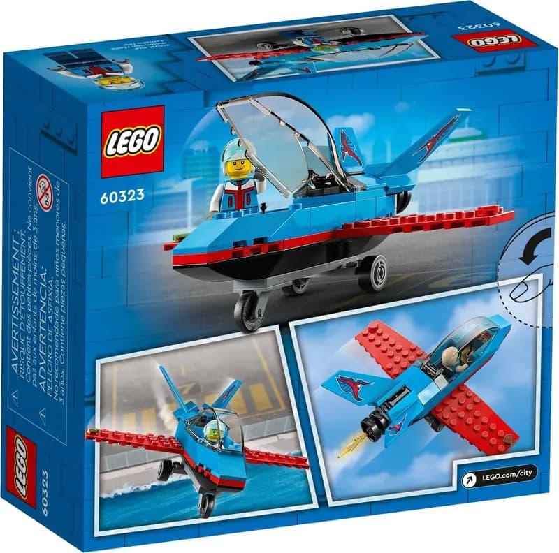 LEGO 60323 Samolot kaskaderski