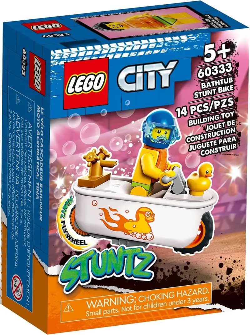 LEGO 60333 Kaskaderski motocykl-wanna