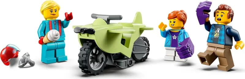 LEGO 60338 Kaskaderska pętla i szympans demolka