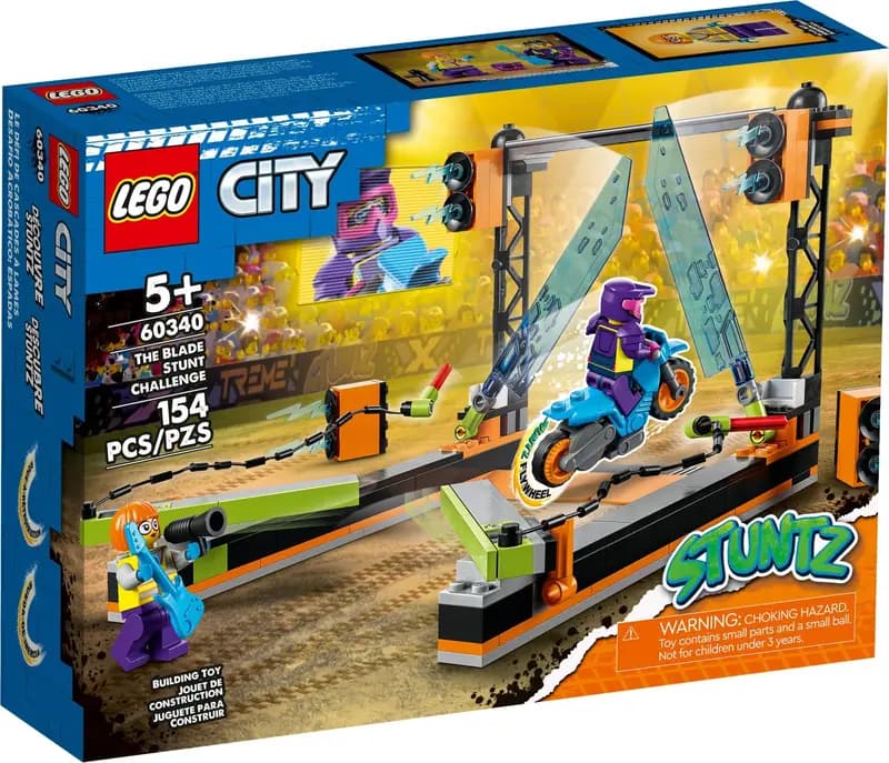 LEGO 60340 Wyzwanie kaskaderskie: ostrze
