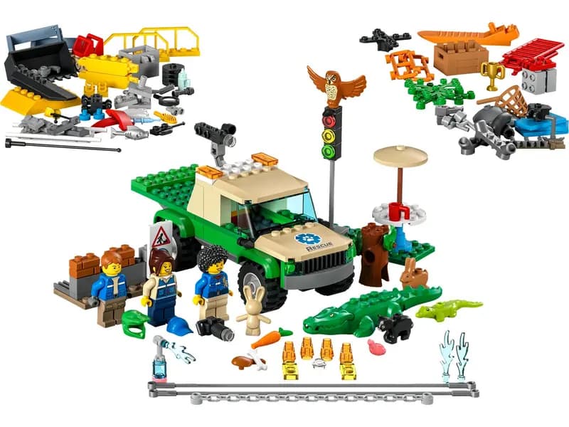 LEGO 60353 Misje ratowania dzikich zwierząt