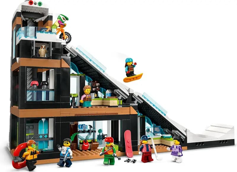 LEGO 60366 Centrum narciarskie i wspinaczkowe