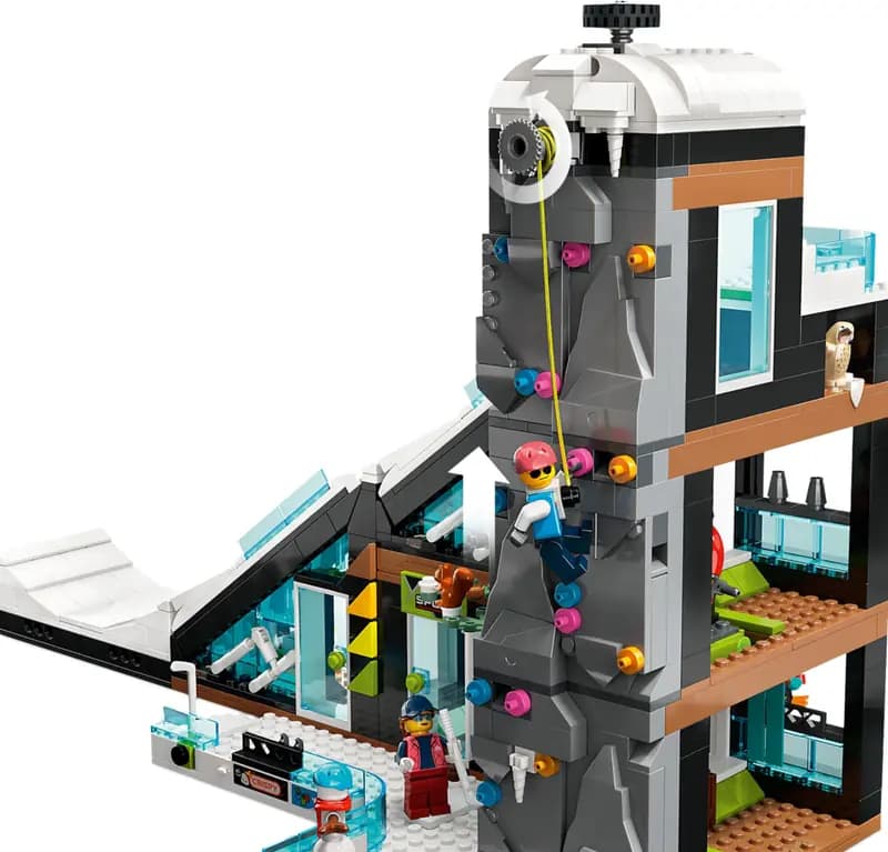 LEGO 60366 Centrum narciarskie i wspinaczkowe