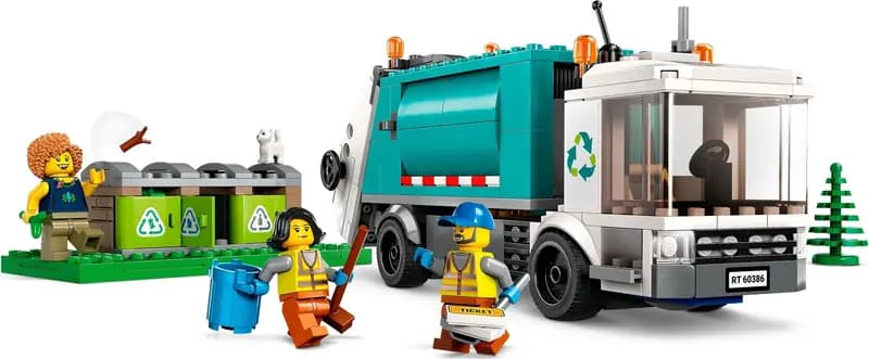 LEGO 60386 Ciężarówka recyklingowa