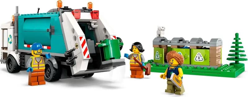 LEGO 60386 Ciężarówka recyklingowa