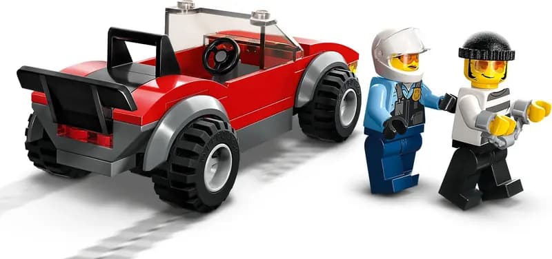 LEGO 60392 Motocykl policyjny – pościg za samochodem