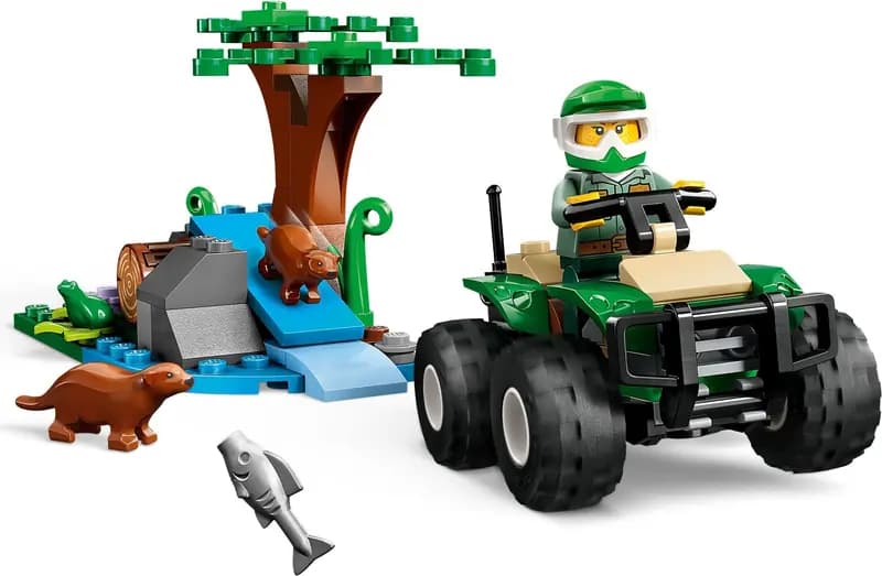 LEGO 60394 Quad i siedlisko wydry