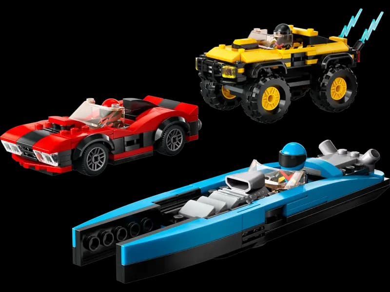 LEGO 60395 Wielki zestaw wyścigowy