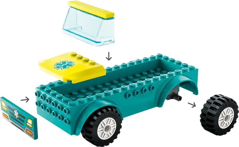 LEGO 60403 Karetka i snowboardzista