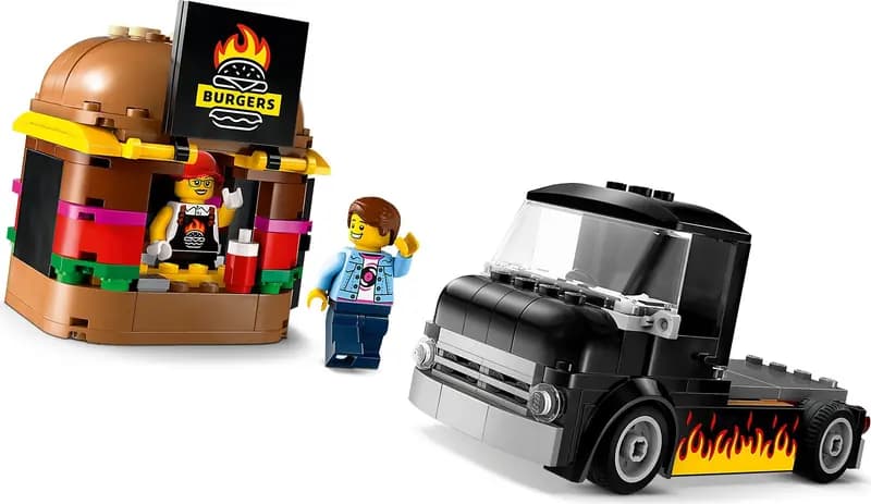 LEGO 60404 Ciężarówka z burgerami