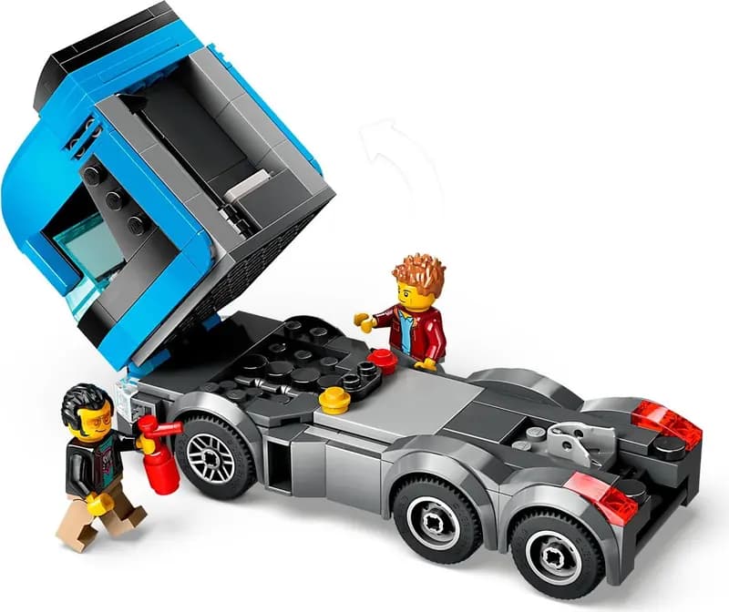 LEGO 60408 Laweta z samochodami sportowymi