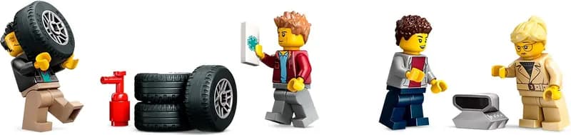 LEGO 60408 Laweta z samochodami sportowymi