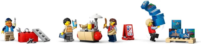 LEGO 60440 Żółta ciężarówka dostawcza