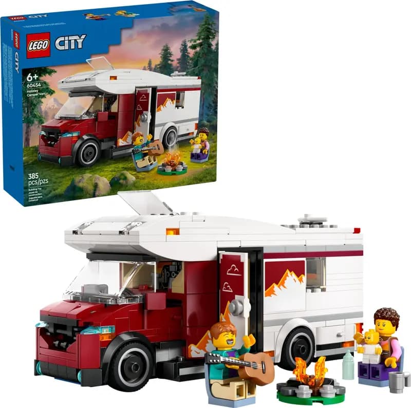 LEGO 60454 Wakacyjny kamper pełen przygód