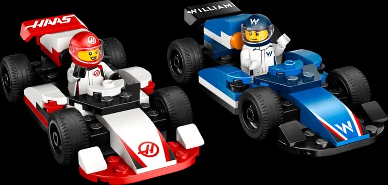 LEGO 60464 F1® Bolidy Williams Racing i Haas F1®