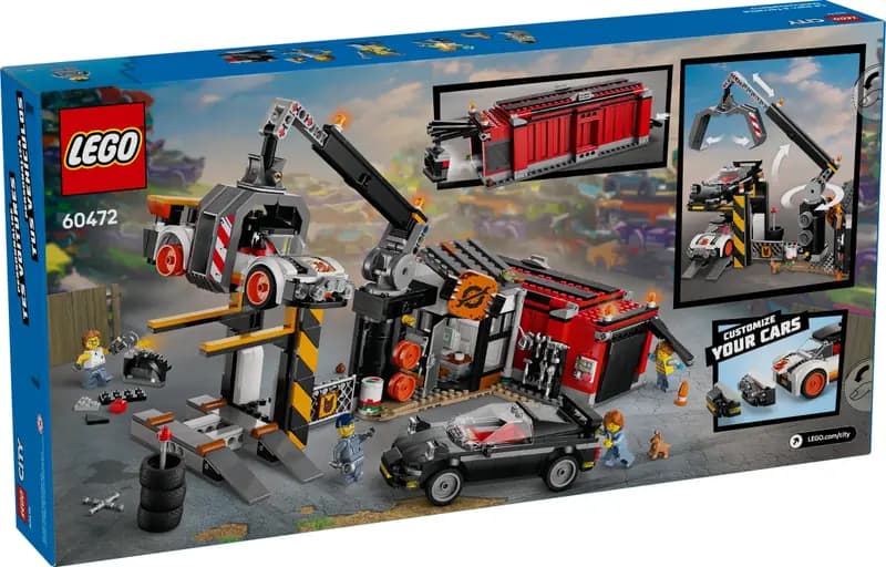 LEGO 60472 Złomowisko z samochodami