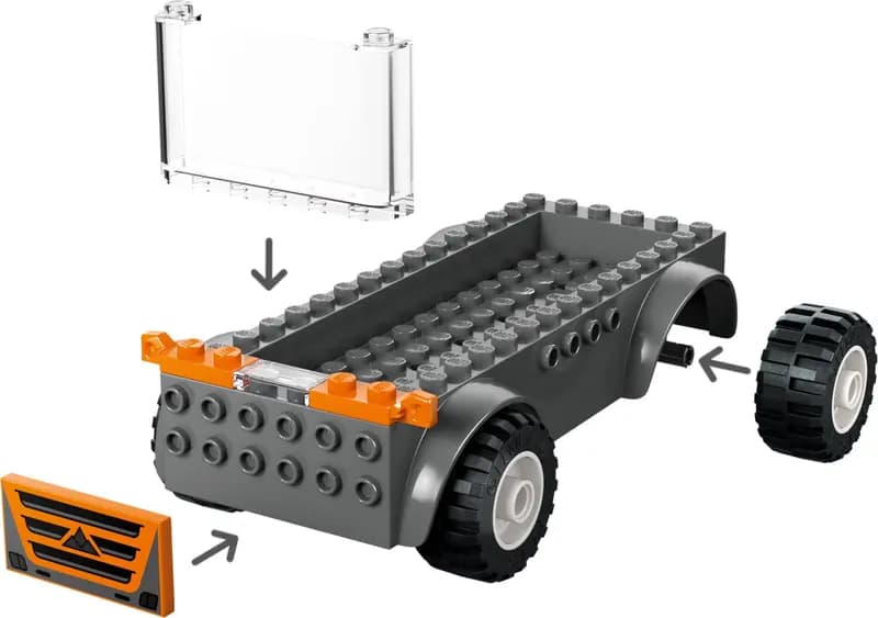 LEGO 60491 Laweta dla motocykli