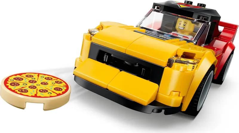 LEGO 60496 Dostawa pizzy z pojazdami