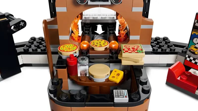 LEGO 60496 Dostawa pizzy z pojazdami