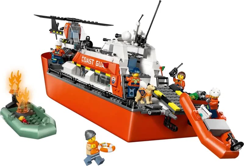 LEGO 60504 Łódź ratunkowa i helikopter straży przybrzeżnej