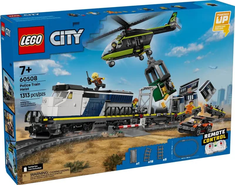 LEGO 60508 Napad na policyjny pociąg
