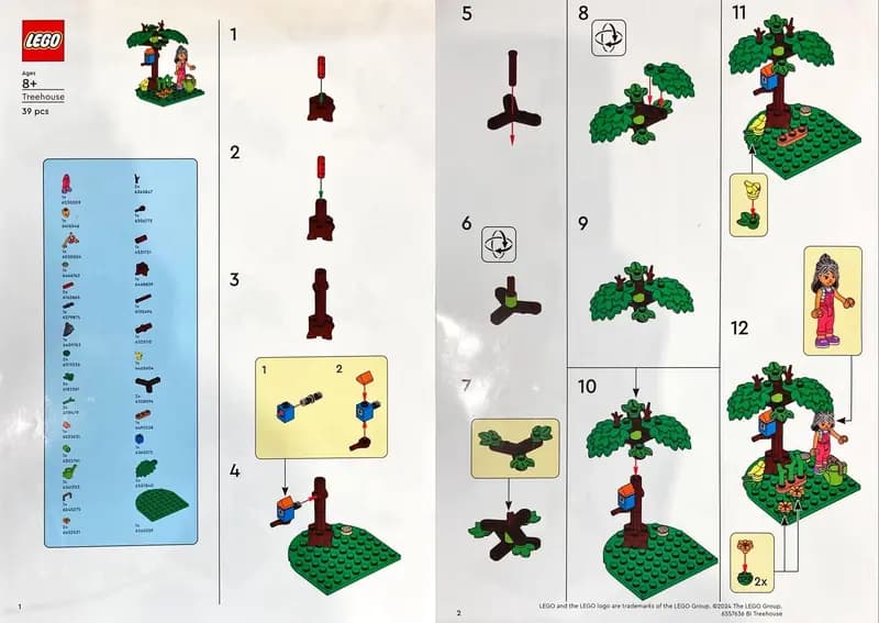 LEGO 6557636 Treehouse