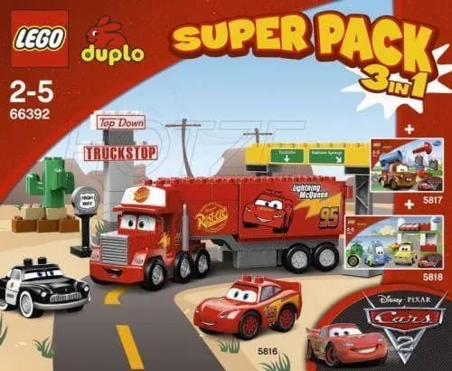 LEGO 66392 Duplo Cars Super Pack 3 in 1