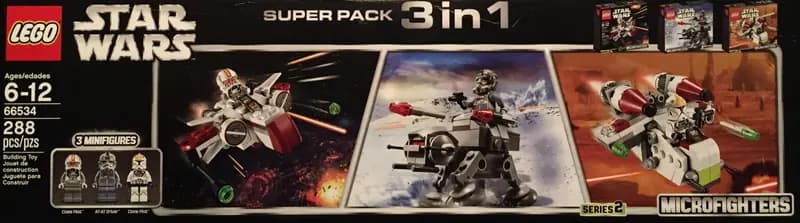 LEGO 66534 Star Wars Super Pack 3 in 1